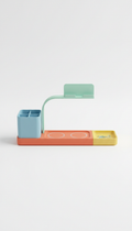 Wireless Charging Desk Organizer With Pen Holder
