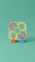 Geometric Silicone Trivet Heat-Resistant Mat